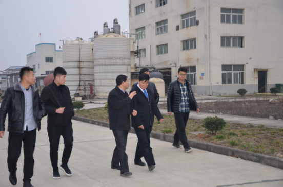 瑞奇特總部一行視察工廠